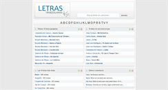 Desktop Screenshot of letrasvenezolanas.com